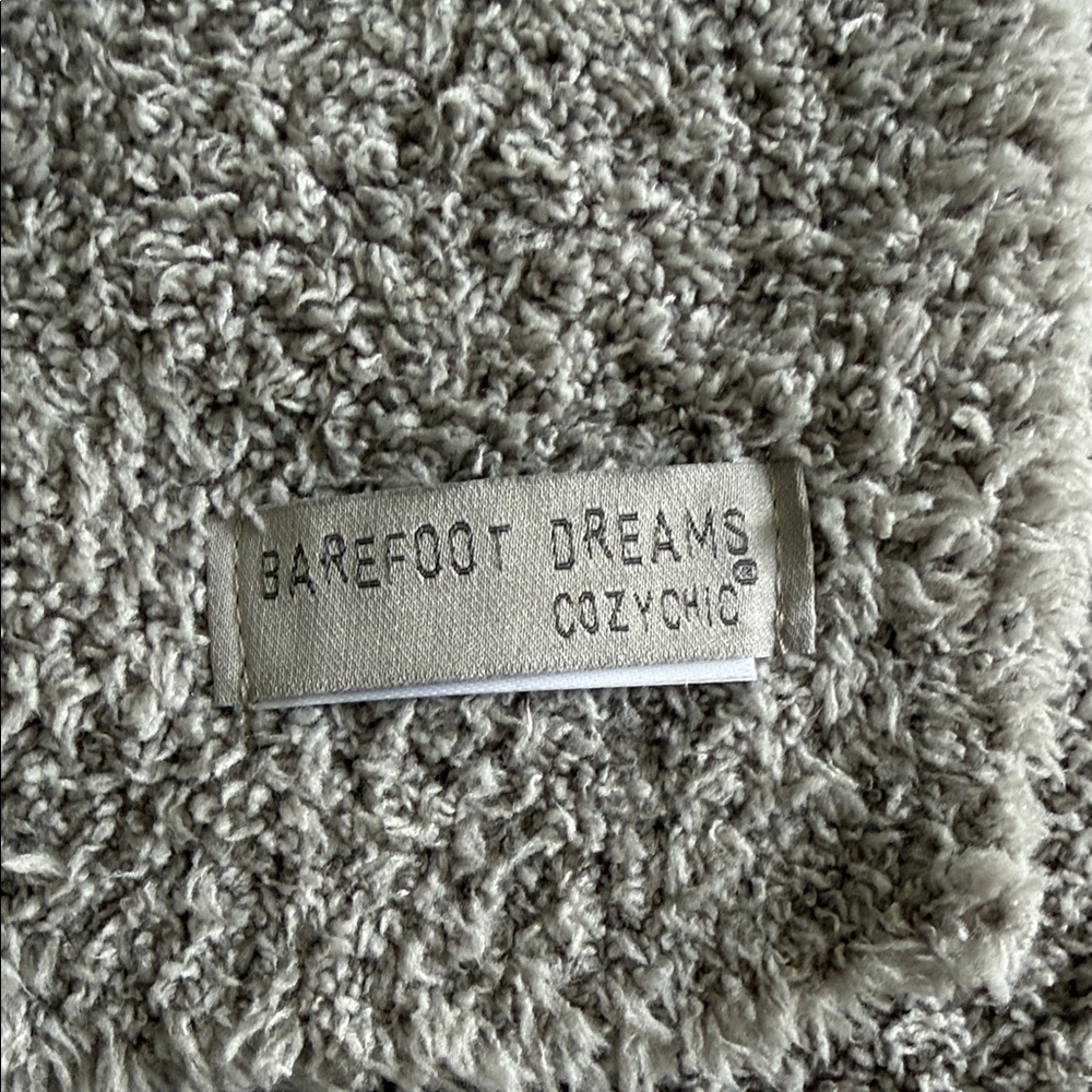 Barefoot Dreams CozyChic Soft Gray Scarf